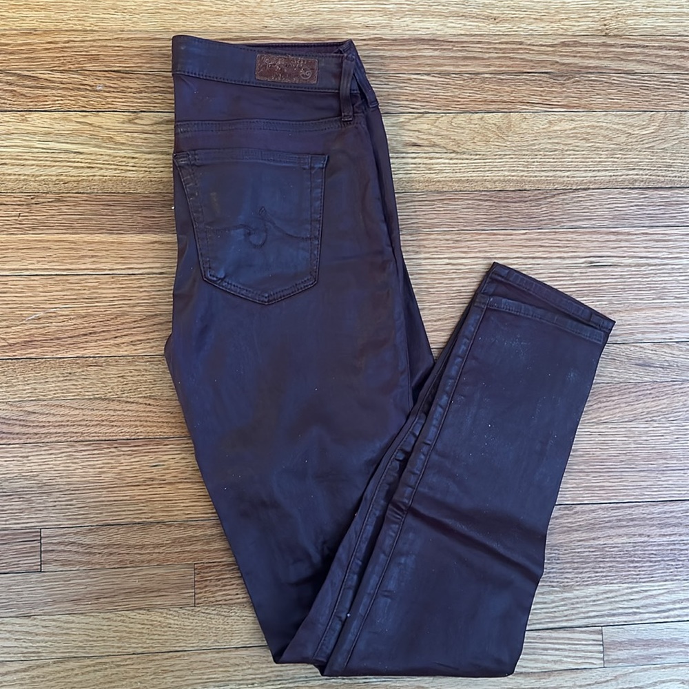 AG Super Skinny Liquid Denim Size 27R